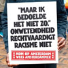 ‘Jij kunt het verschil maken voor een antiracistisch Amsterdam’